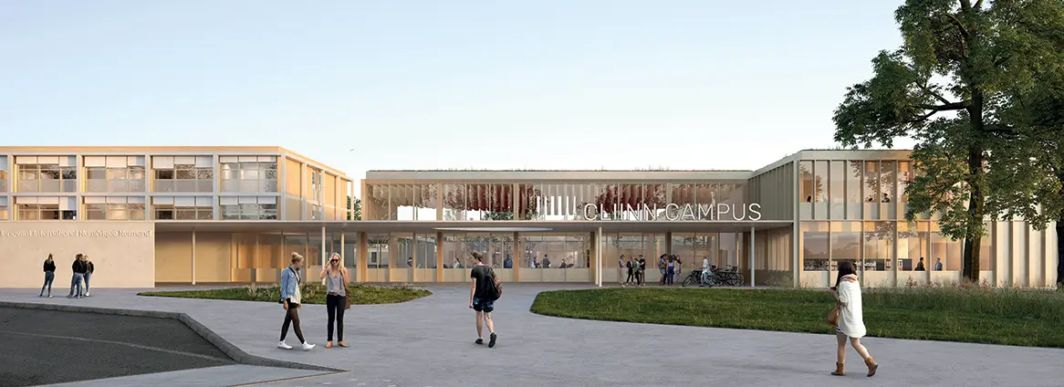 Campus lycée Innovant International Numérique Normand